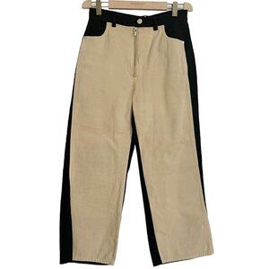 Veda Size 4 Colorblock Pants Trousers